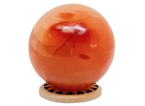 144G Carnelian Crystal Sphere