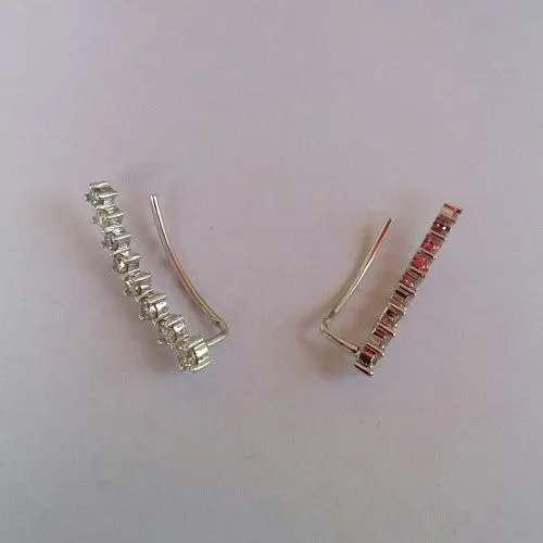 14k Ear Climber Piercing Jewelry