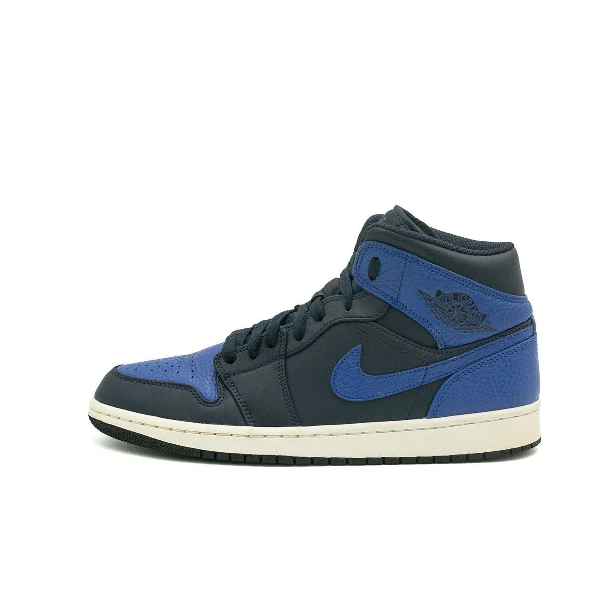 Air Jordan 1 Retro High-Top Sneakers Leather Blue Colour For Men