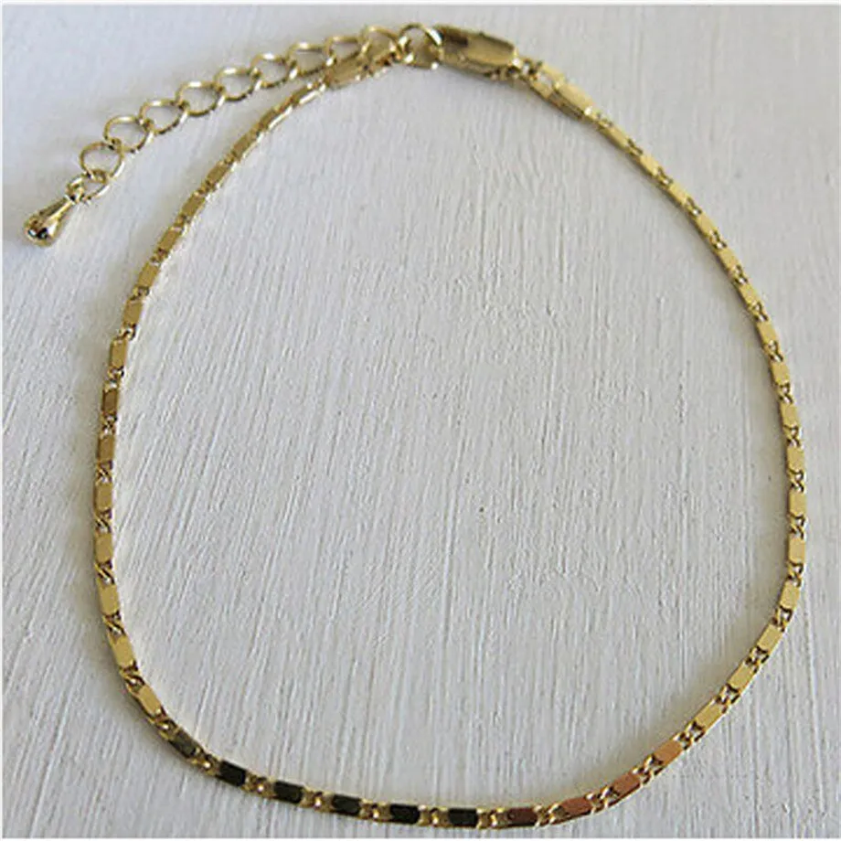 Anklets Casual/Sporty Gold Silver Color Chain