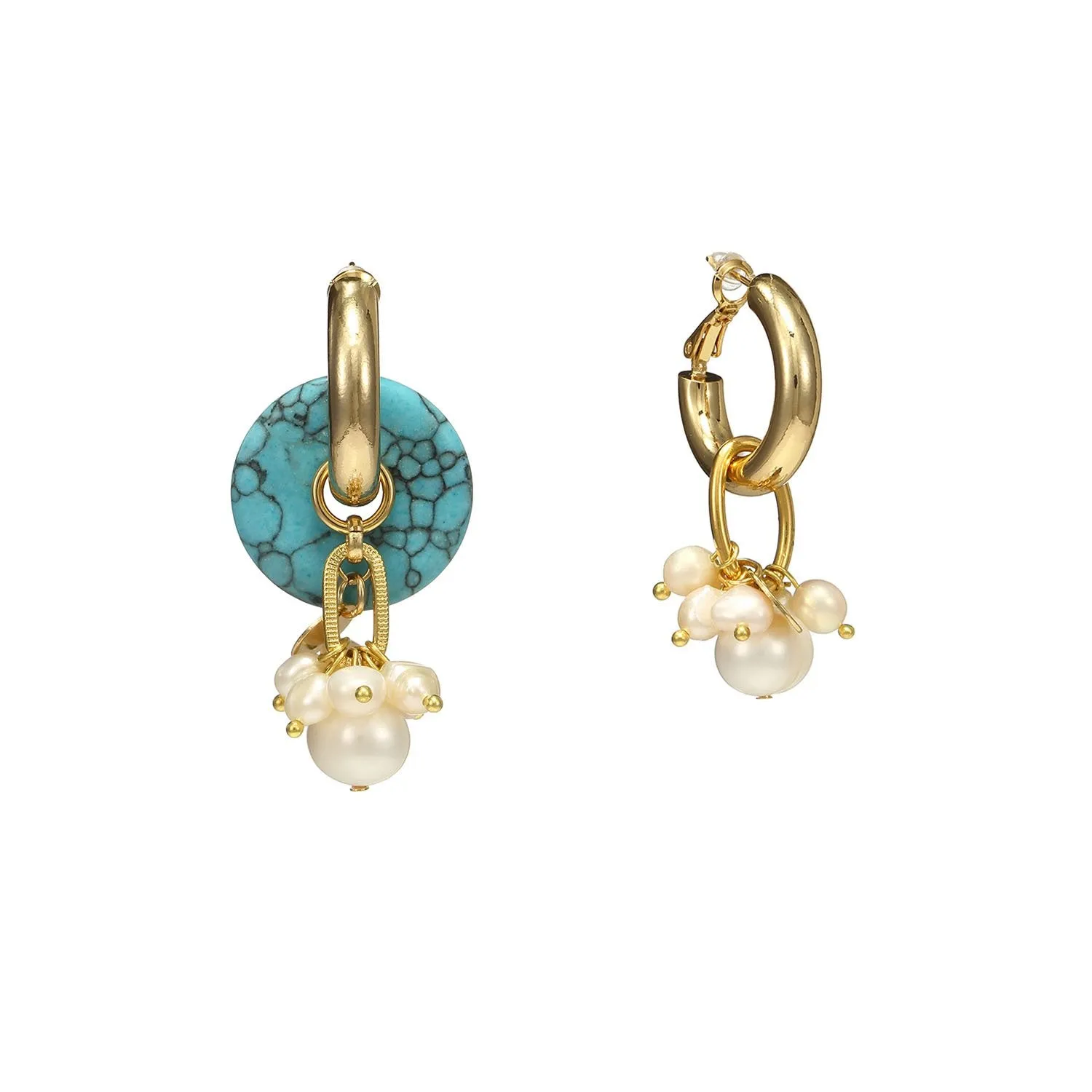 Asymmetrical Dangle Earrings