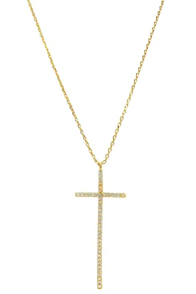 At The Cross Gold Necklace