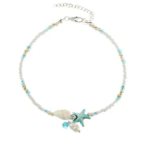 Beads Anklet- Beach Jewelry for Women
