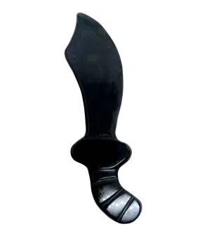 Black Obsidian Crystal Athame