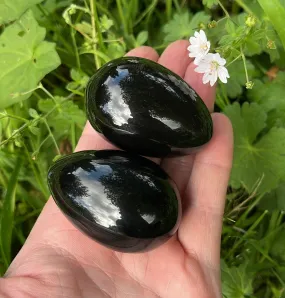 Black Obsidian Egg