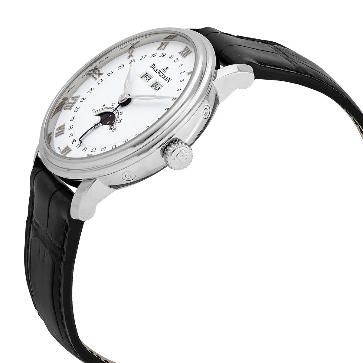 Blancpain Villeret Ultraplate Automatic White Dial Men's Watch 6264 1127 55B