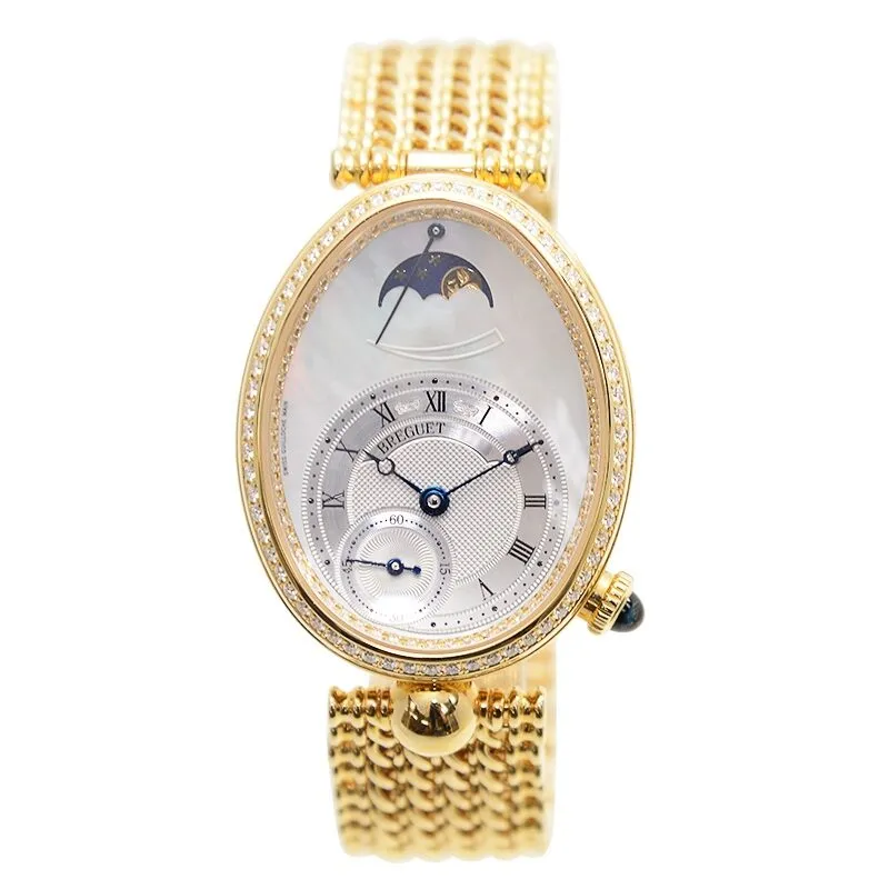 Breguet Reine de Naples Power Reserve Automatic Diamond Ladies Watch 8908BA/52/J20.D000