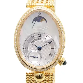 Breguet Reine de Naples Power Reserve Automatic Diamond Ladies Watch 8908BA/52/J20.D000