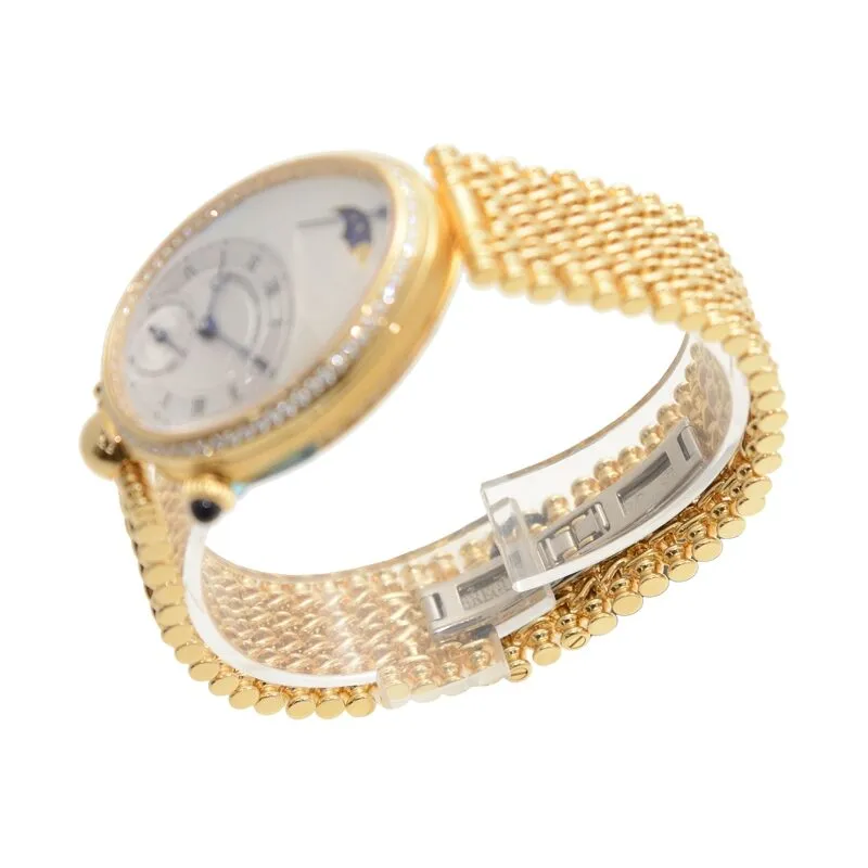 Breguet Reine de Naples Power Reserve Automatic Diamond Ladies Watch 8908BA/52/J20.D000