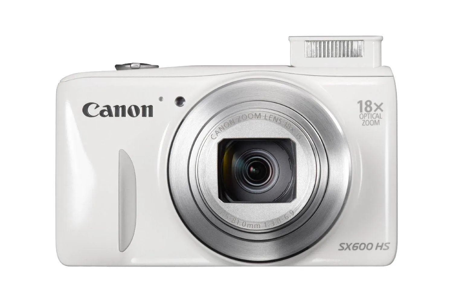 Canon PowerShot SX600 HS Digital Camera (White)