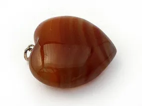 Carnelian Heart Pendant