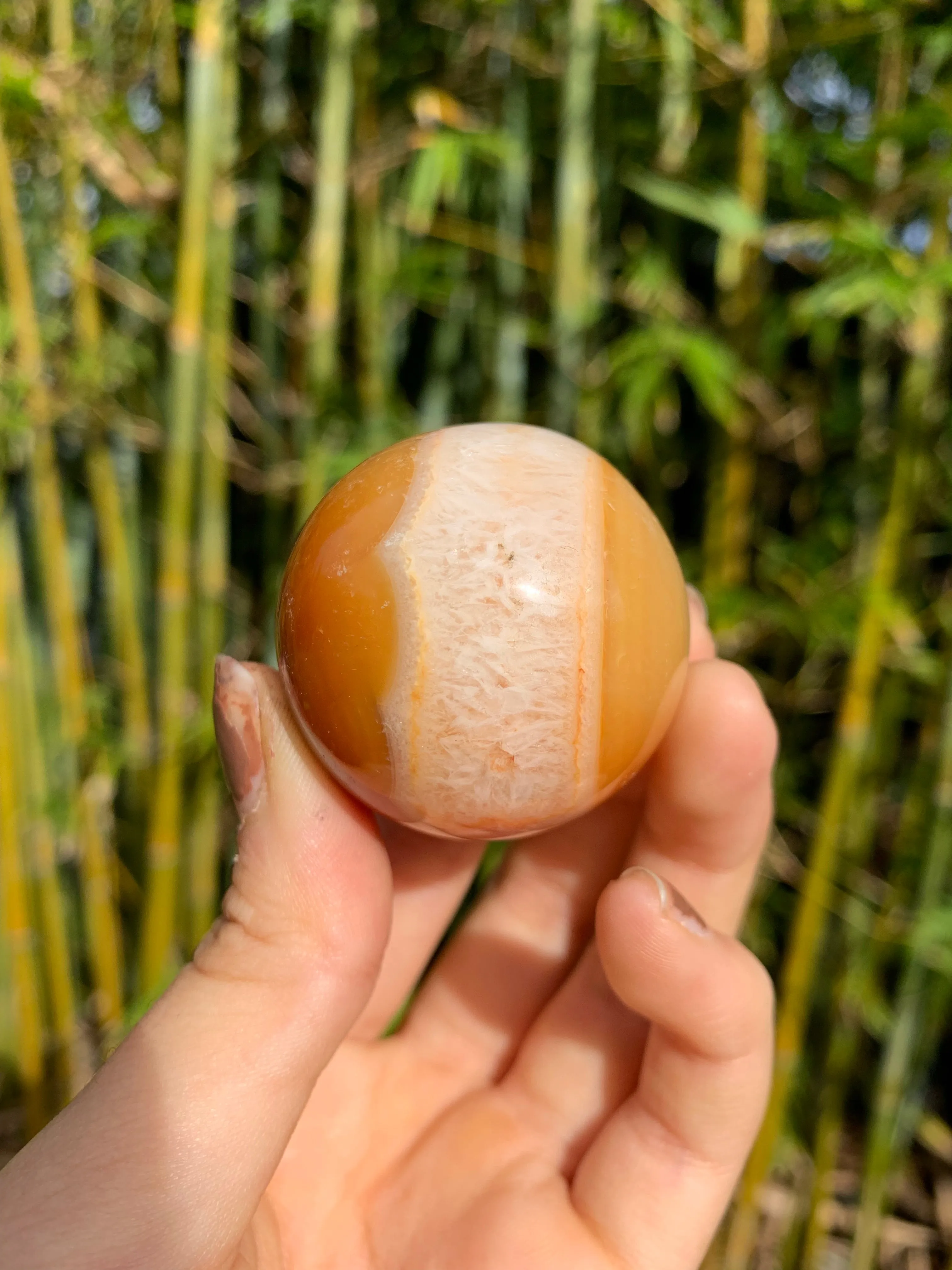 Carnelian Medium Sphere