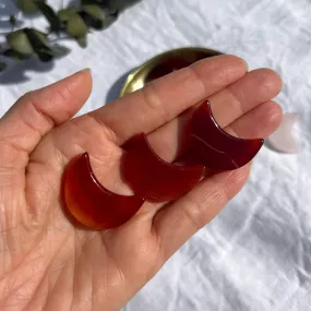 Carnelian Mini Crystal Moon