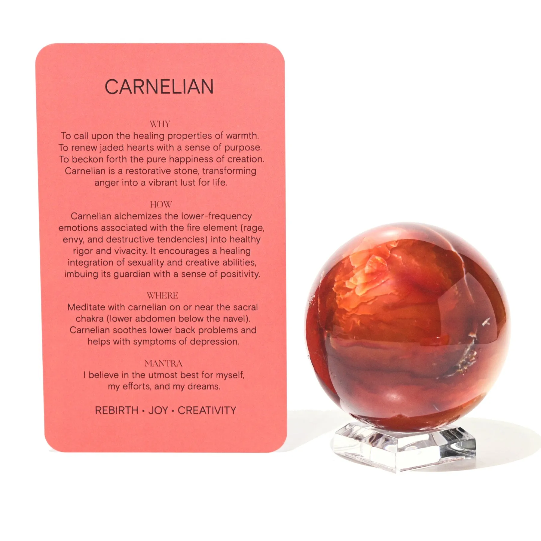 Carnelian Sphere