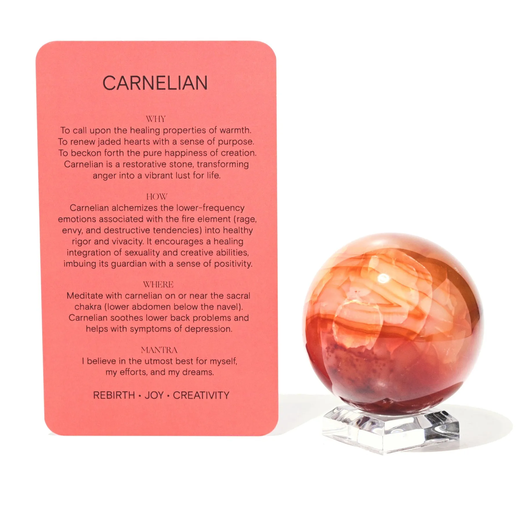 Carnelian Sphere
