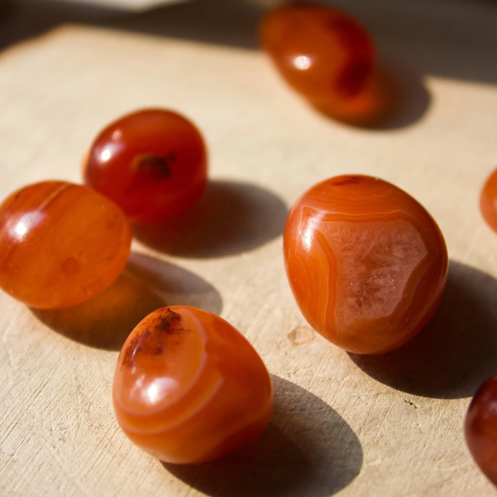 Carnelian -  Tumbled
