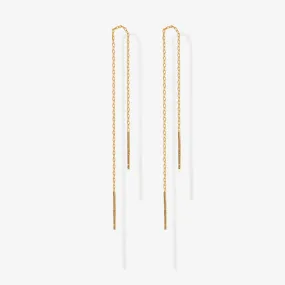 Celestial Chains Threader Earrings