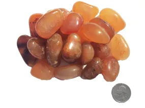 Chakra Healing Stones - Polished Carnelian - .75"-1.5"