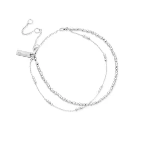 Chlobo Iconics Mini Cute Triple Bobble Chain Anklet