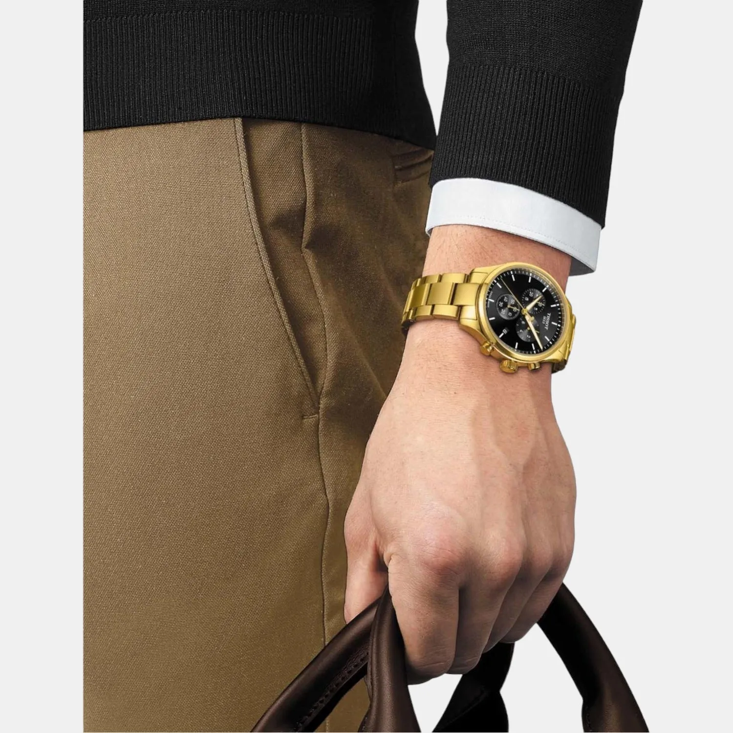 Chrono Xl Men Stainless Steel Watch T1166173305100