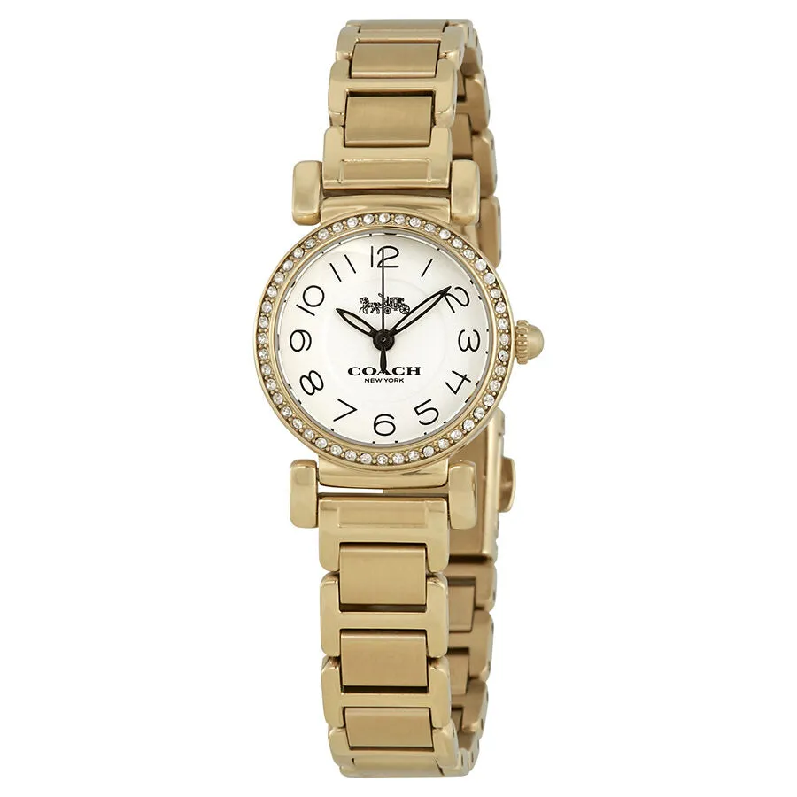 Coach Madison Crystal White Dial Ladies Watch 14502852