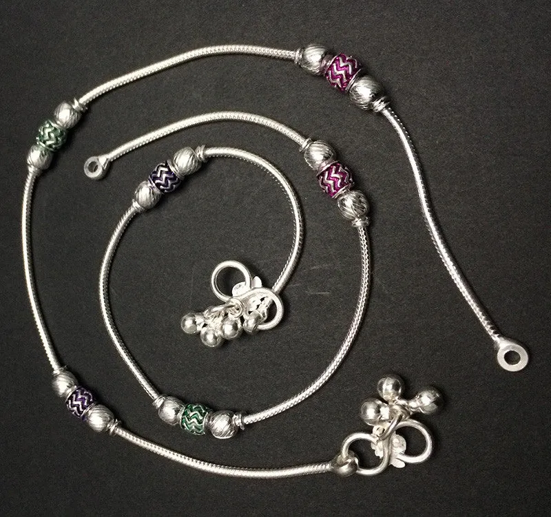 Colourful Beads Anklets