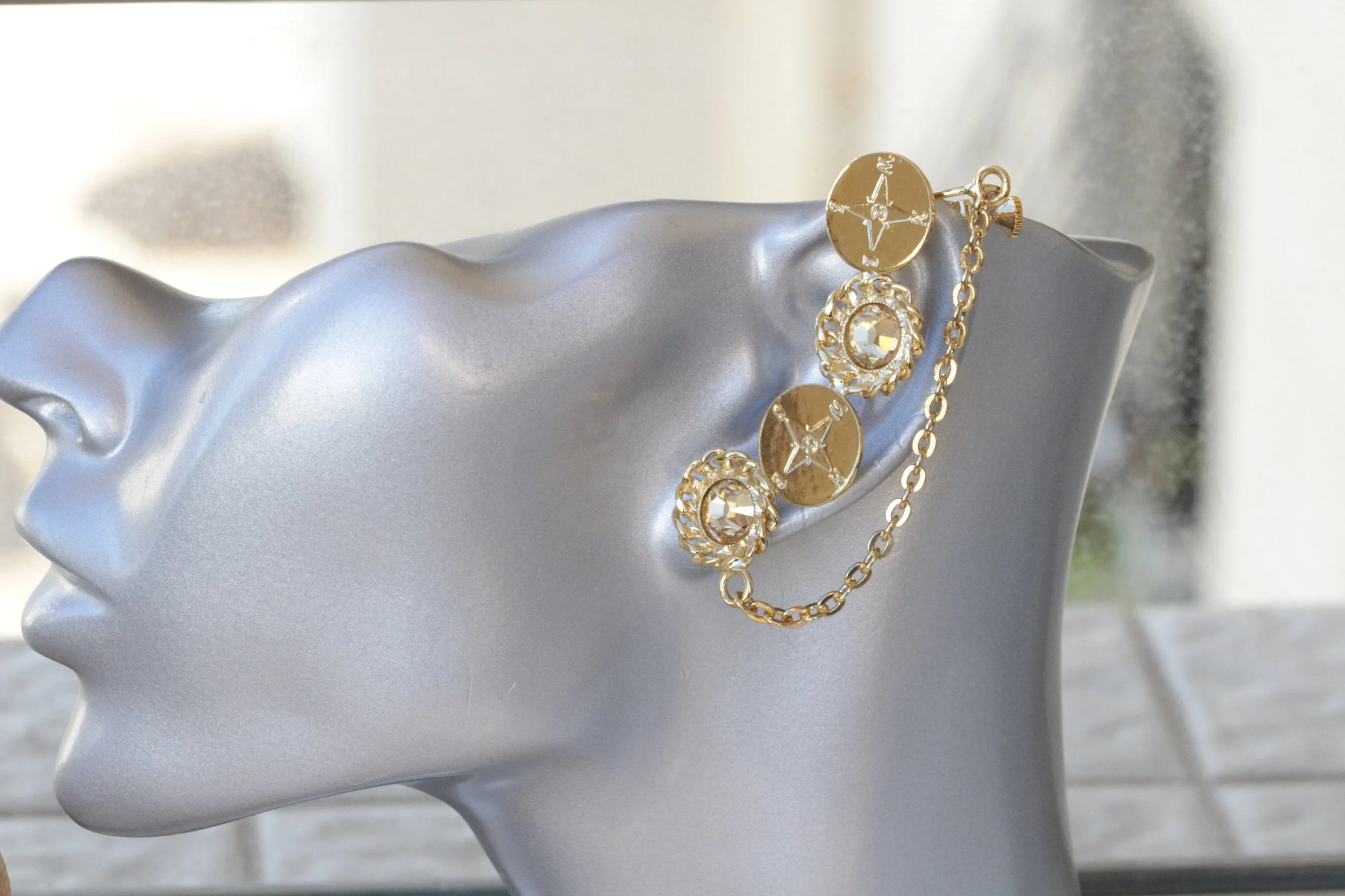Compass Earrings EAR CLIMBERS