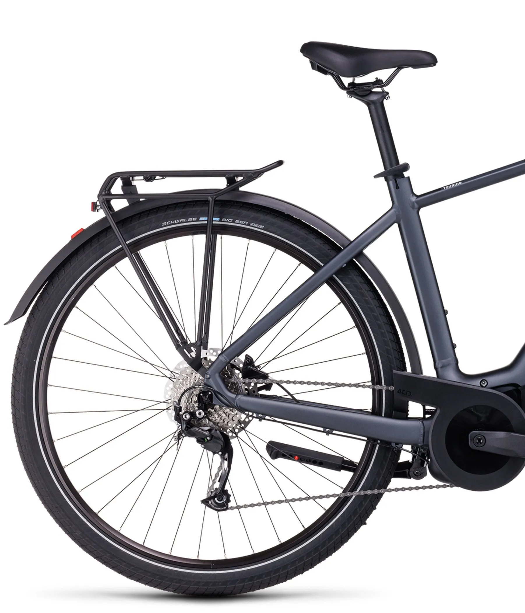 Cube Touring Hybrid One 500 Electric Hybrid Bike 2023 - Dark Grey