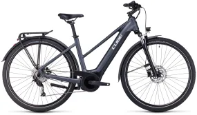 Cube Touring Hybrid One 500 Electric Women's Hybrid Bike 2023 - Dark Grey