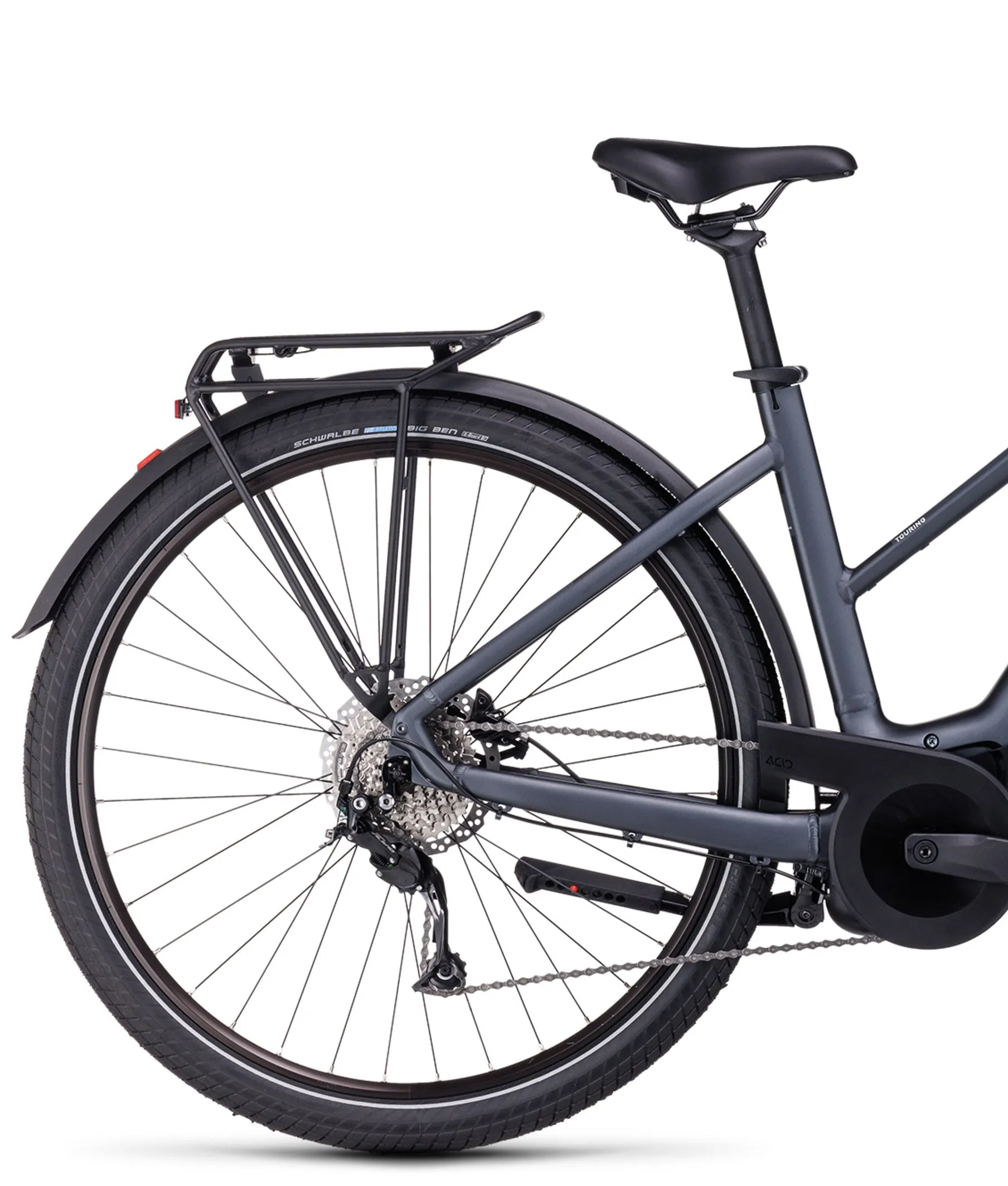 Cube Touring Hybrid One 500 Electric Women's Hybrid Bike 2023 - Dark Grey