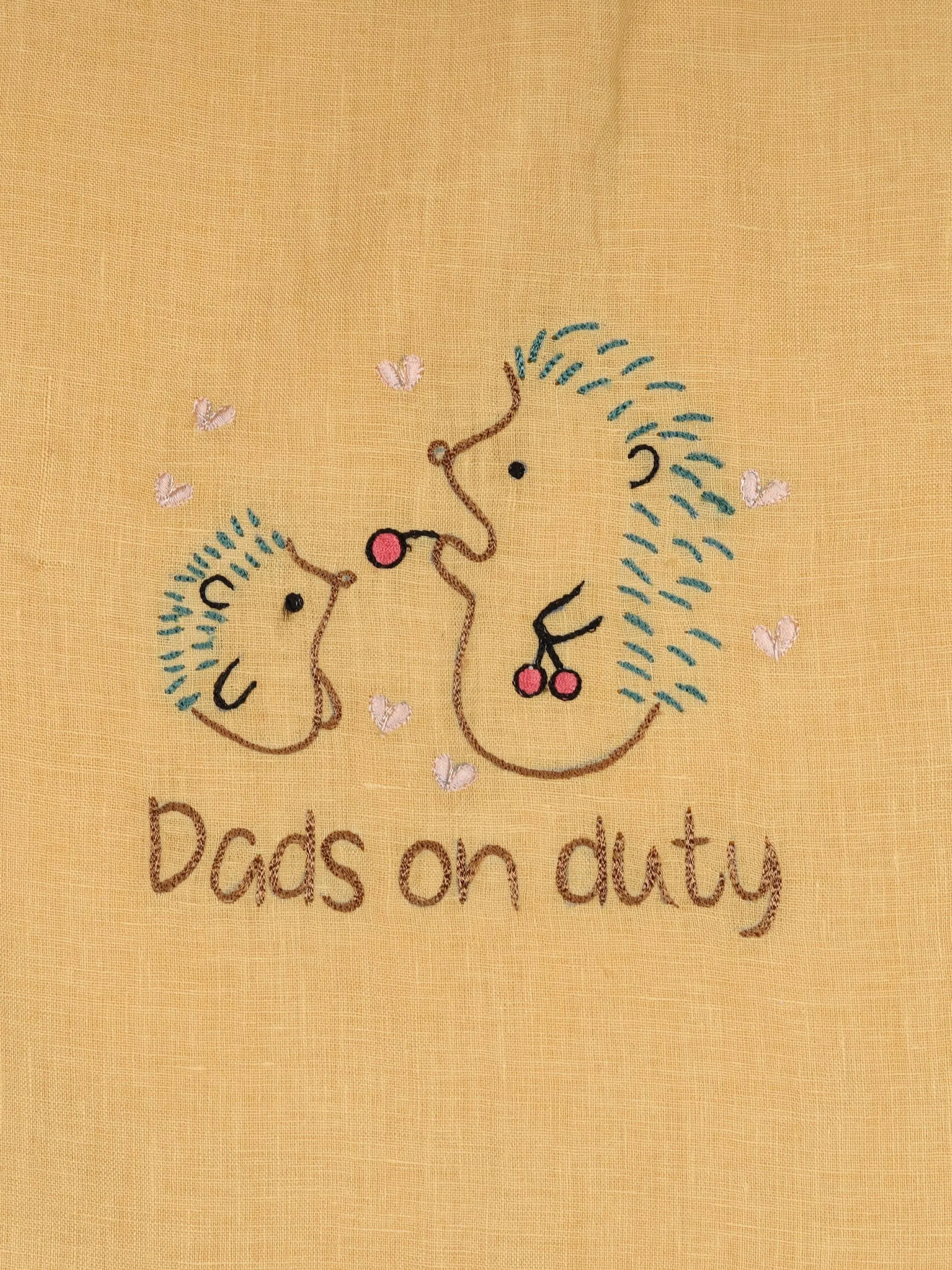 Dads On Duty Linen Co-ord Set