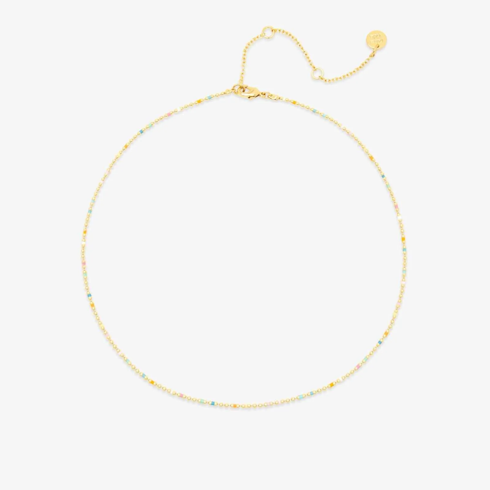 Dainty Enamel Chain Choker