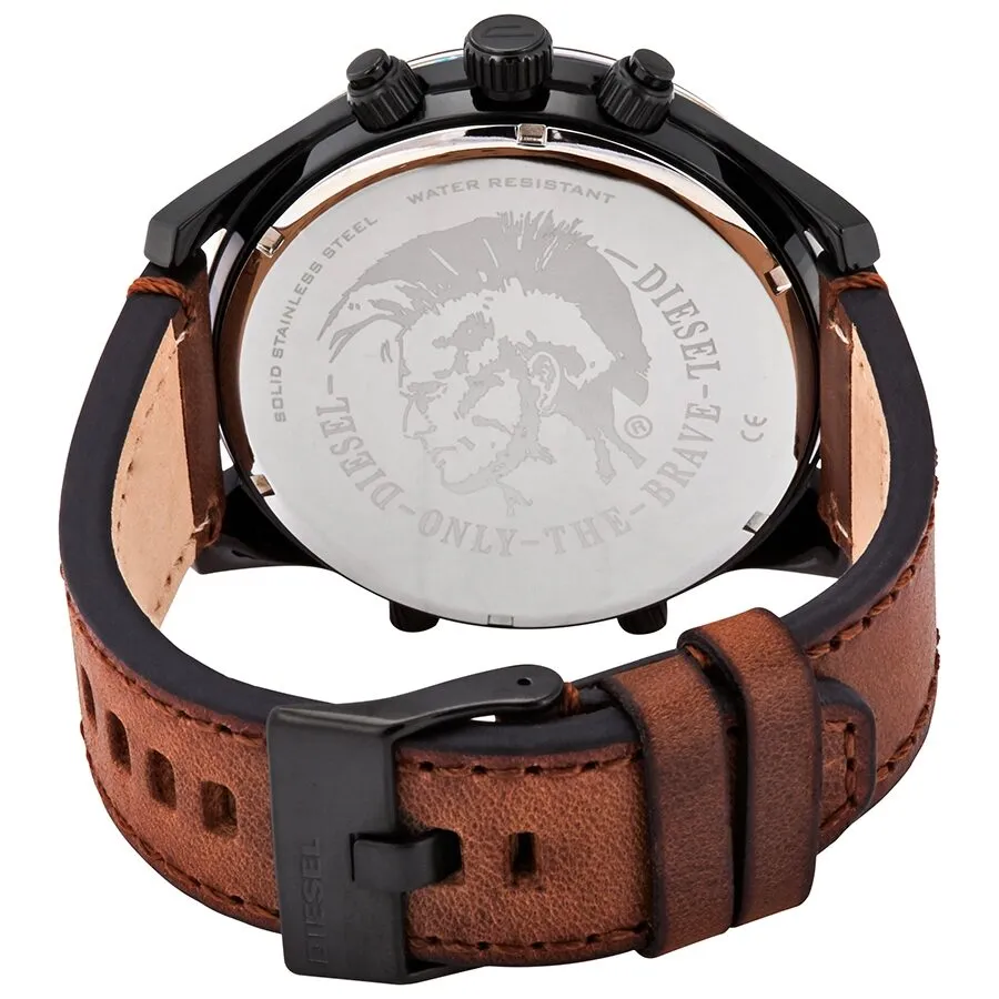 Diesel Boltdown Chronograph Quartz Black Iridescent Dial Men's Watch DZ7417