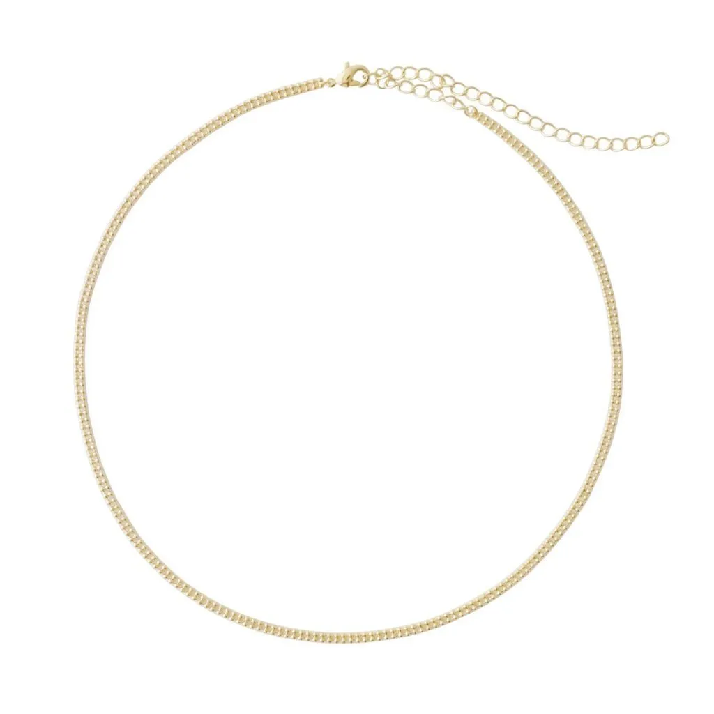 Double Ball Chain Necklace - Final Sale
