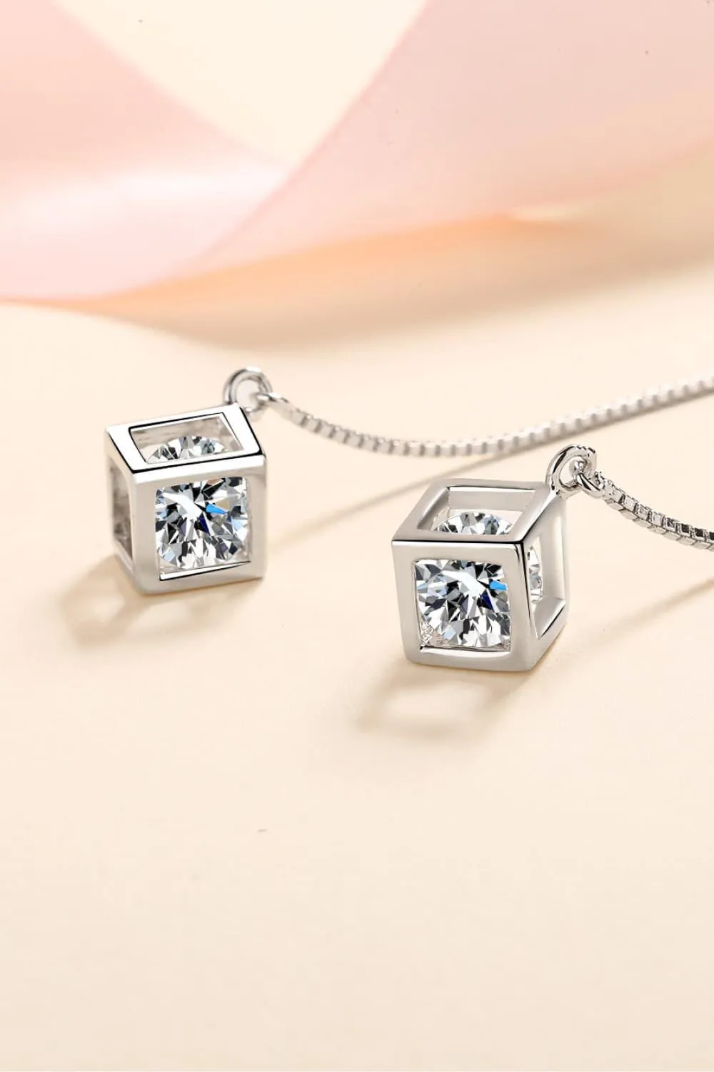 Elegant 2 Carat Lab-Diamond Sterling Silver Threader Earrings for Timeless Style