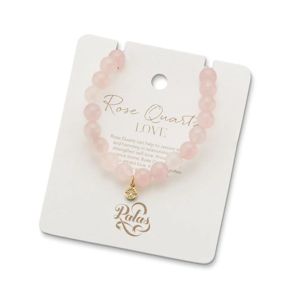 Energy Gem Bracelet | Rose Quartz
