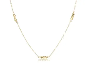 ENEWTON Choker JOY SIMPLICITY Chain Gold - 3mm Gold