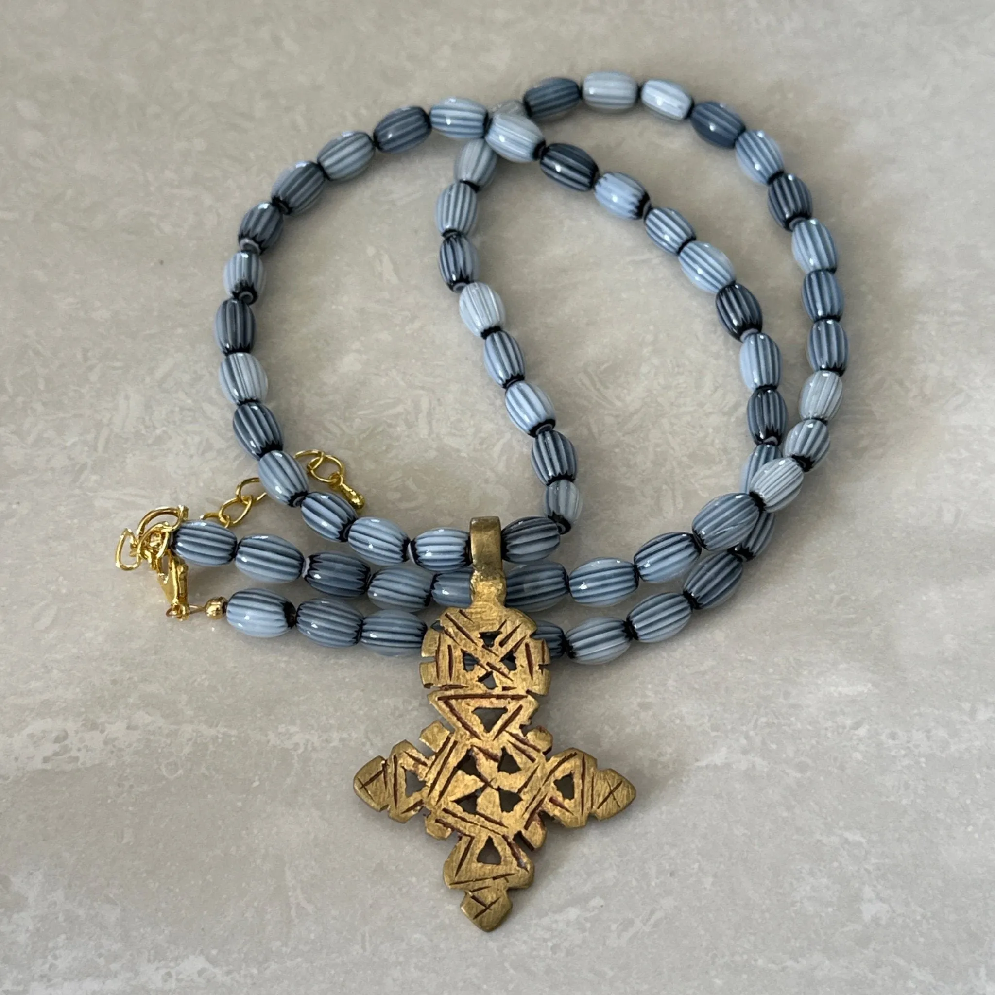 Ethiopian Cross Necklace