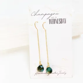 Florence - Green or Regular  Labradorite Threader
