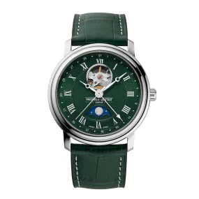 Frederique Constant Classic Heart Beat & Moonphase Watch FC-335MCGRW4P26