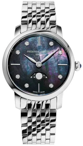 Frederique Constant Classic Slimline Moonphase Ladies