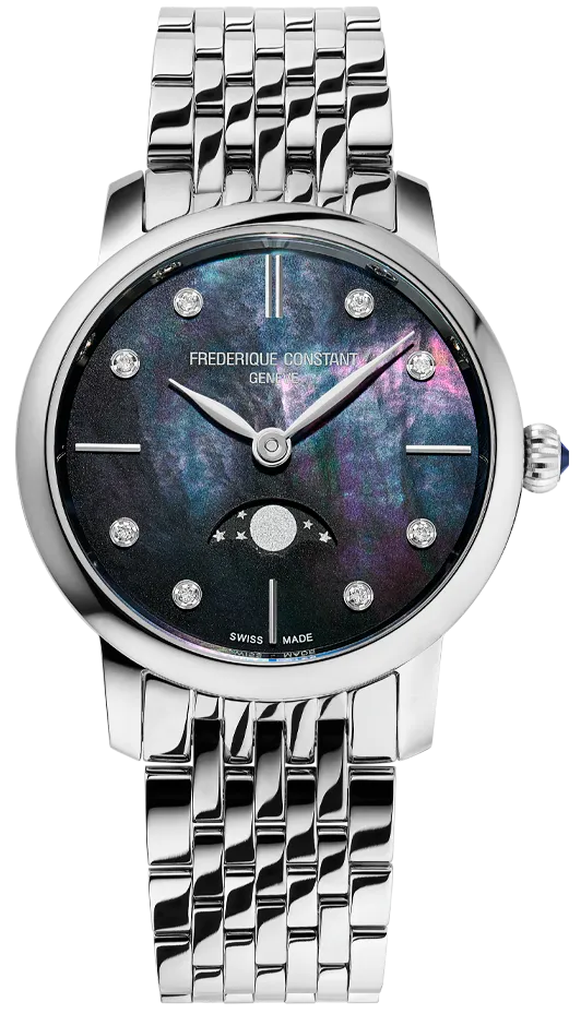 Frederique Constant Classic Slimline Moonphase Ladies