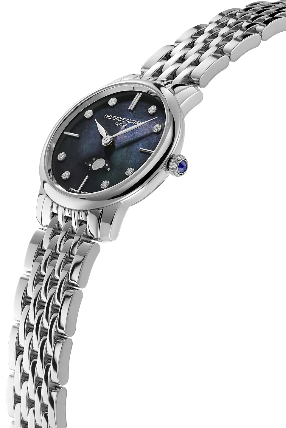Frederique Constant Classic Slimline Moonphase Ladies