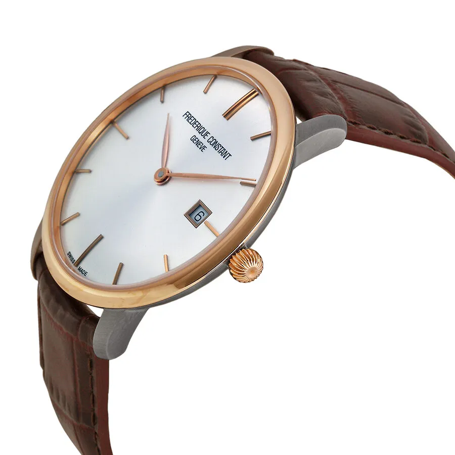 Frederique Constant Slim Line Automatic Silver Dial Men's Watch 306V4STZ9 FC-306V4STZ9