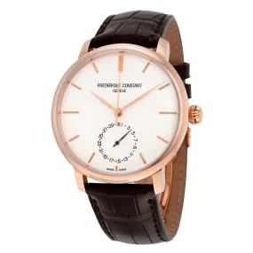 Frederique Constant Slimline Automatic Silver Dial Men's Watch FC-710V4S4