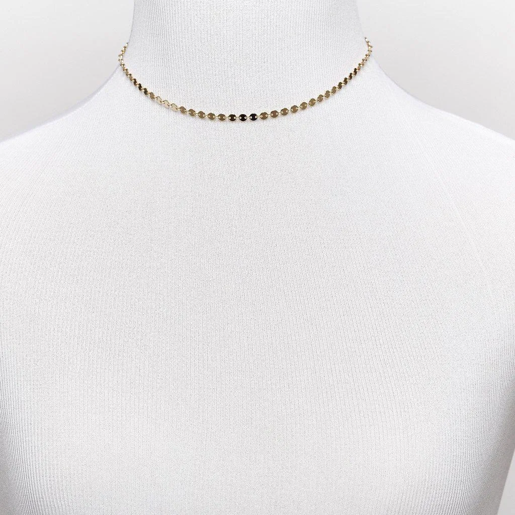 Gold Disc Choker