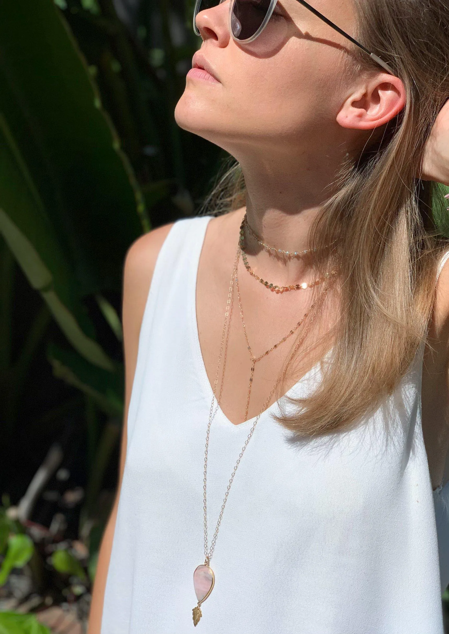 Gold Disc Choker