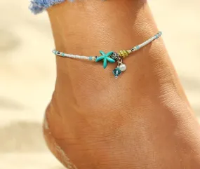 Handmade Starfish Anklet