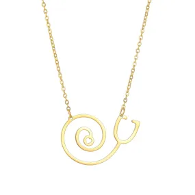 Heartfelt Affection Titanium Steel Necklace for Women by Planderful - Everyday Genie Collection