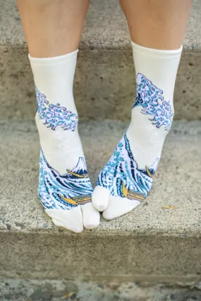 Hokusai Tabi Socks